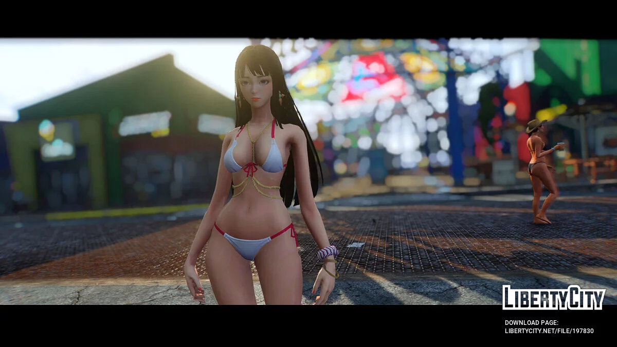 Lethe in a swimsuit from Overhit / GTA 5