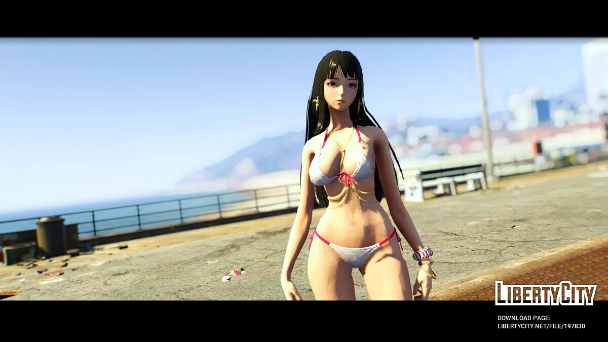 Lethe in a swimsuit from Overhit / GTA 5