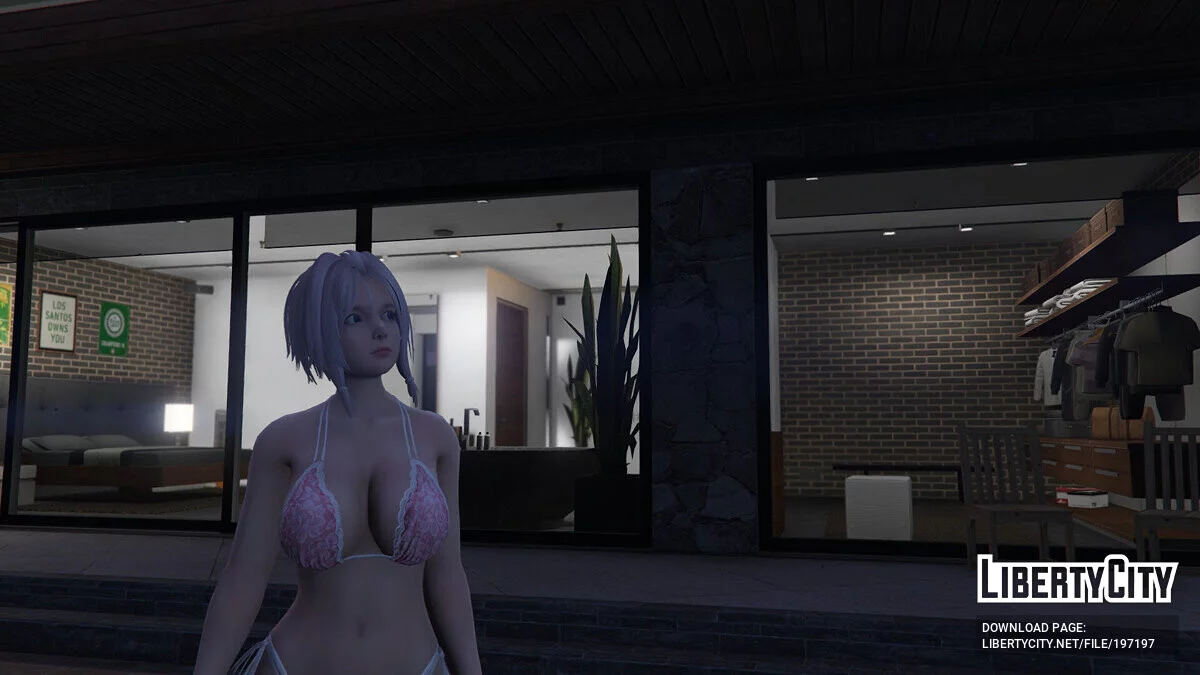 Luna de DOAX3 em biquíni / GTA 5