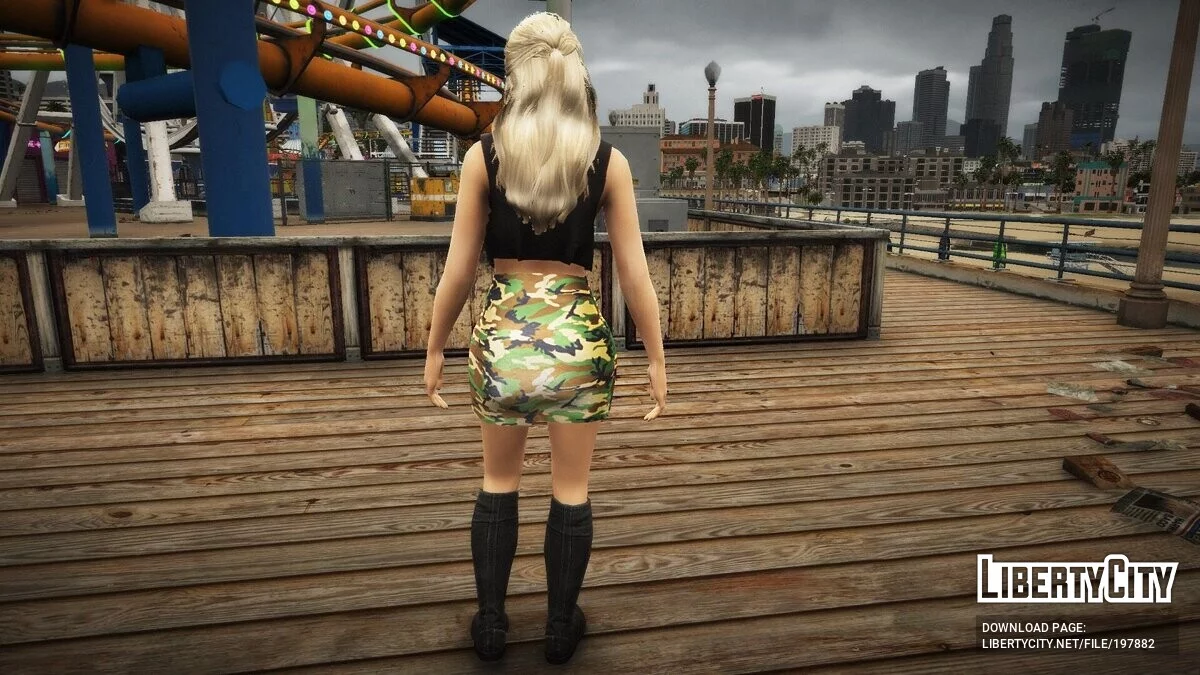 Victoria in casual wear / GTA 5
