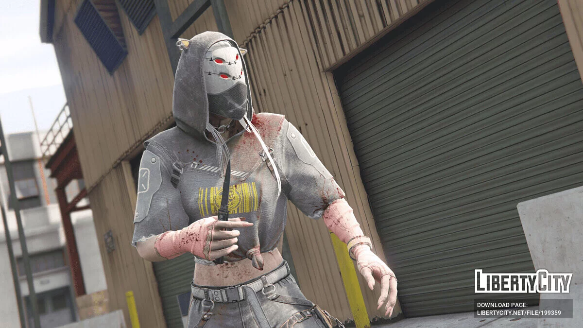 Yulia Kostenko (The Legion) dari Dead By Daylight / GTA 5