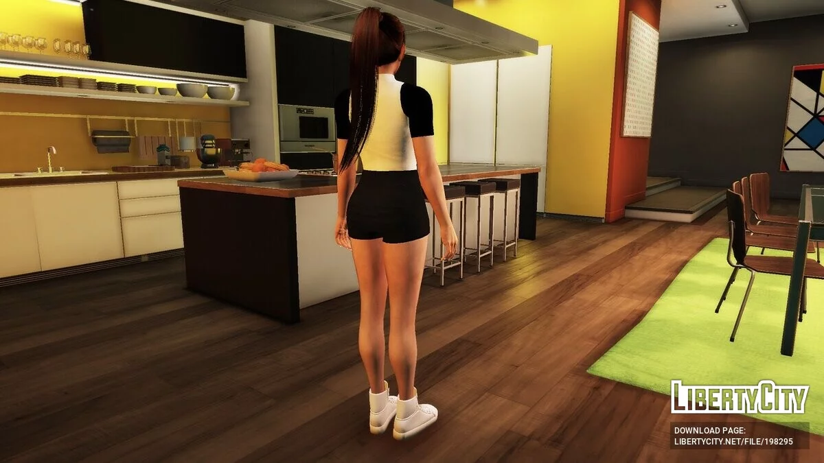 Mai Shiranui en ropa casual / GTA 5