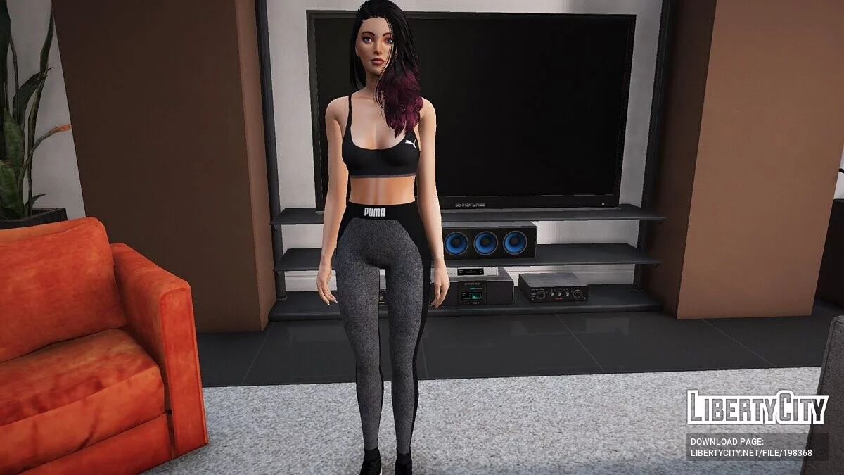 Neue Adidas und Puma Leggings für Lana aus Sims / GTA 5