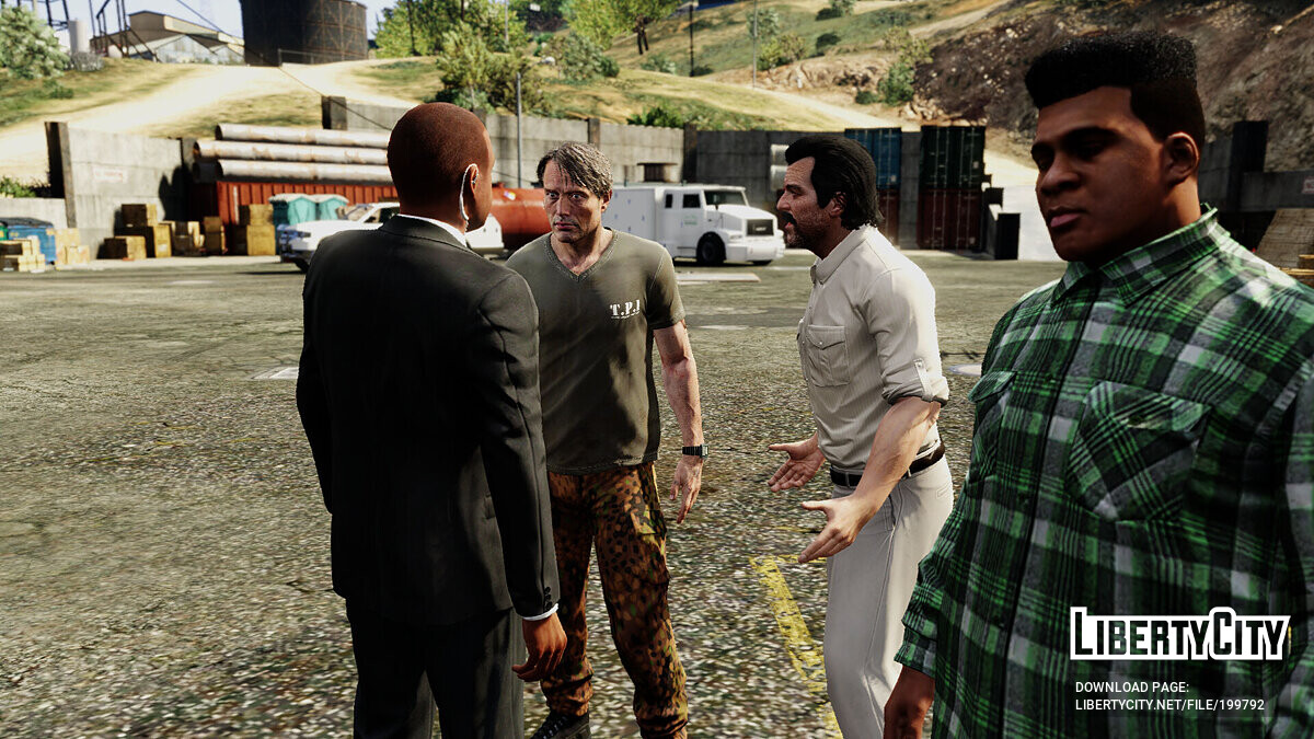 Download Mads Mikkelsen Replaces Trevor (Continued) for GTA 5