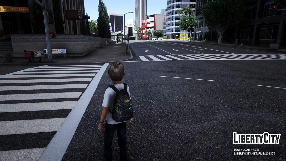 Skin de estudante na Gucci / GTA 5