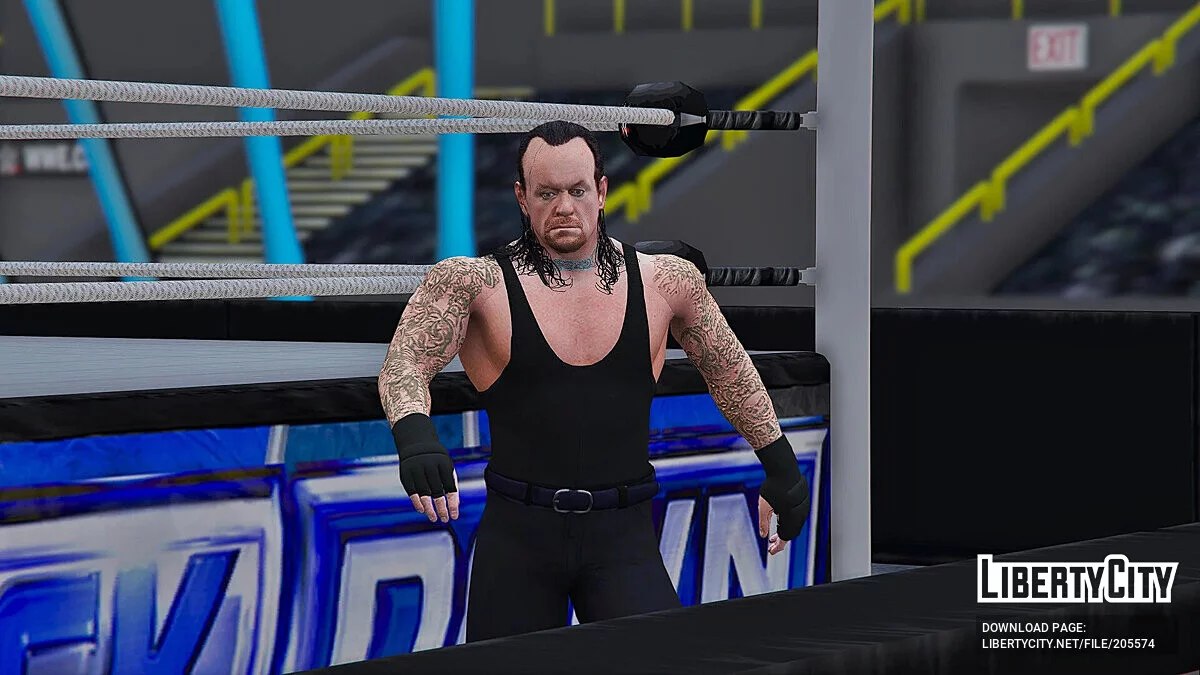 Undertaker from WWE 2K20 / GTA 5