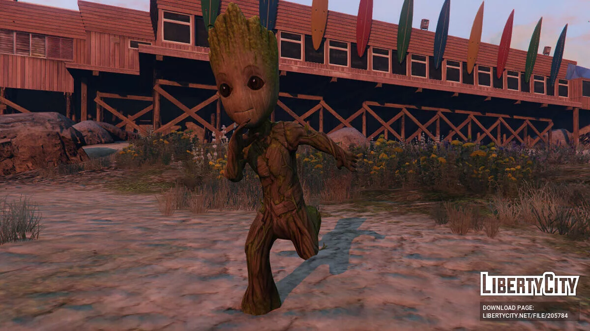 Bébé Groot (Marvel) / GTA 5