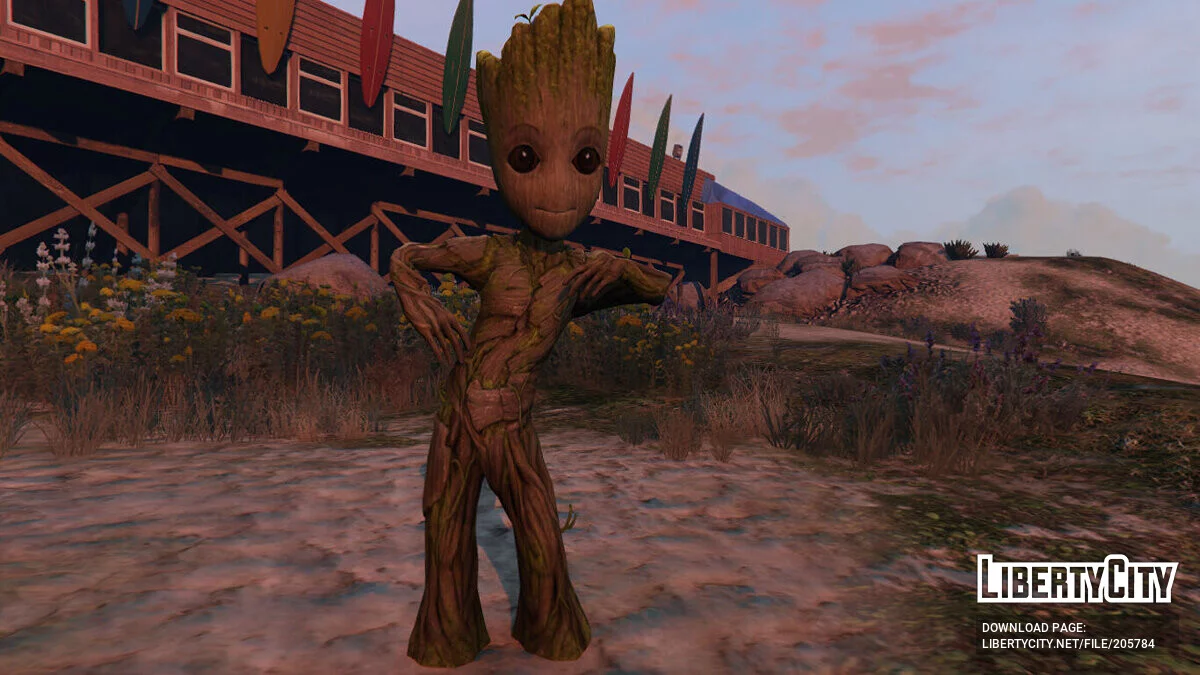 Bébé Groot (Marvel) / GTA 5