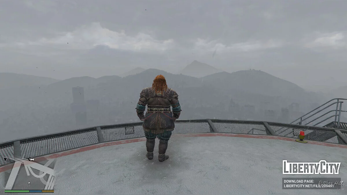 Тор з God Of War: Ragnarok / GTA 5