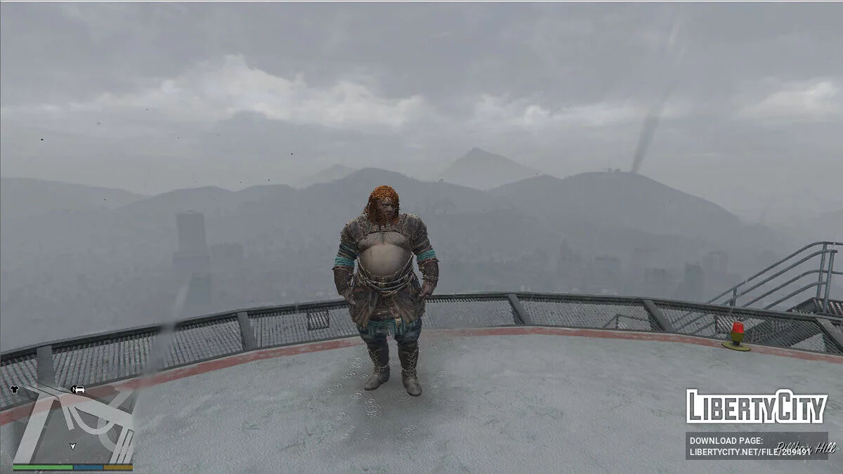 Тор з God Of War: Ragnarok / GTA 5