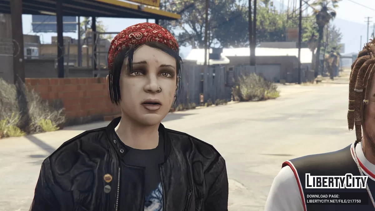 آشلي بتلر من GTA TLAD / جي تي أي 5