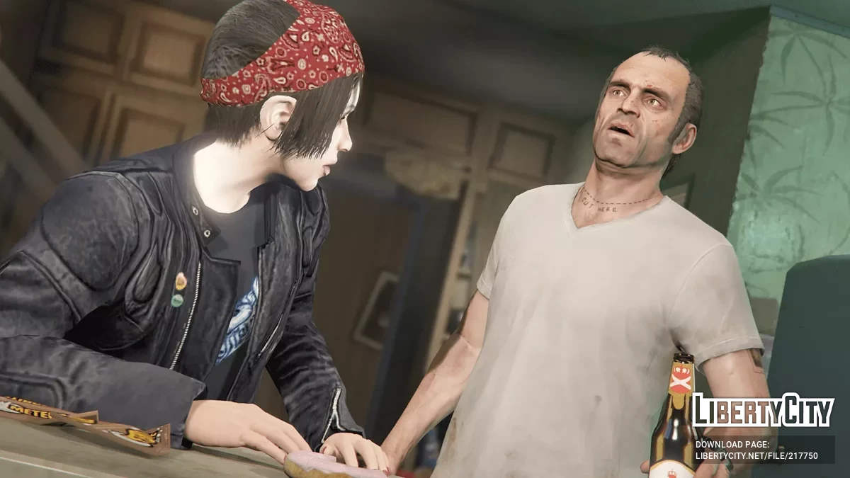 آشلي بتلر من GTA TLAD / جي تي أي 5