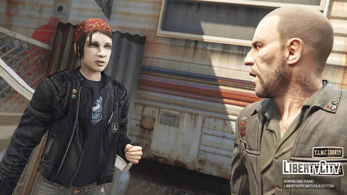 آشلي بتلر من GTA TLAD / جي تي أي 5