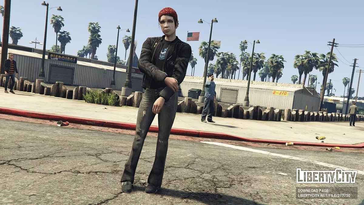 آشلي بتلر من GTA TLAD / جي تي أي 5