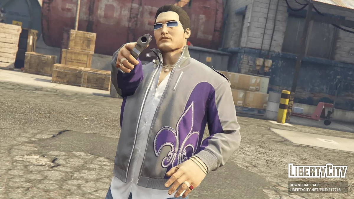 Johnny Gat (Saints Row 3 Remastered) [附加 Ped | 替换] / GTA 5