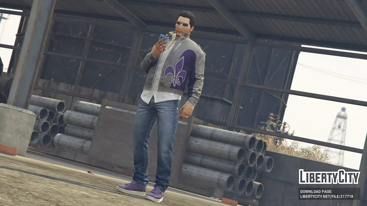 Johnny Gat (Saints Row 3 Remastered) [附加 Ped | 替换] / GTA 5