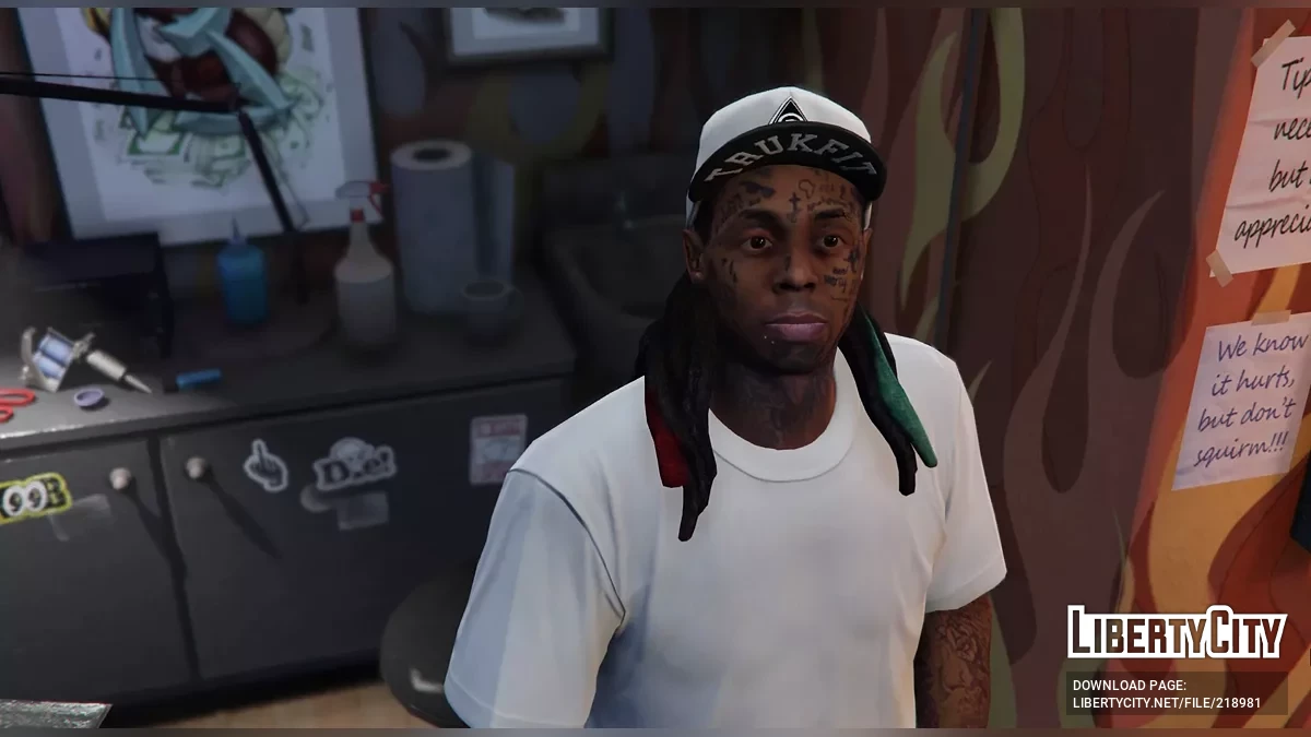 Lil Wayne | Add-On Ped + FiveM 1.2 / GTA 5