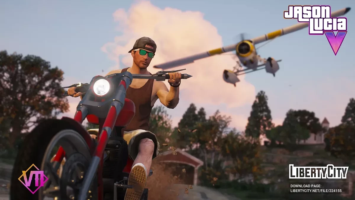 Джейсон та Лусія з GTA 6 / GTA 5