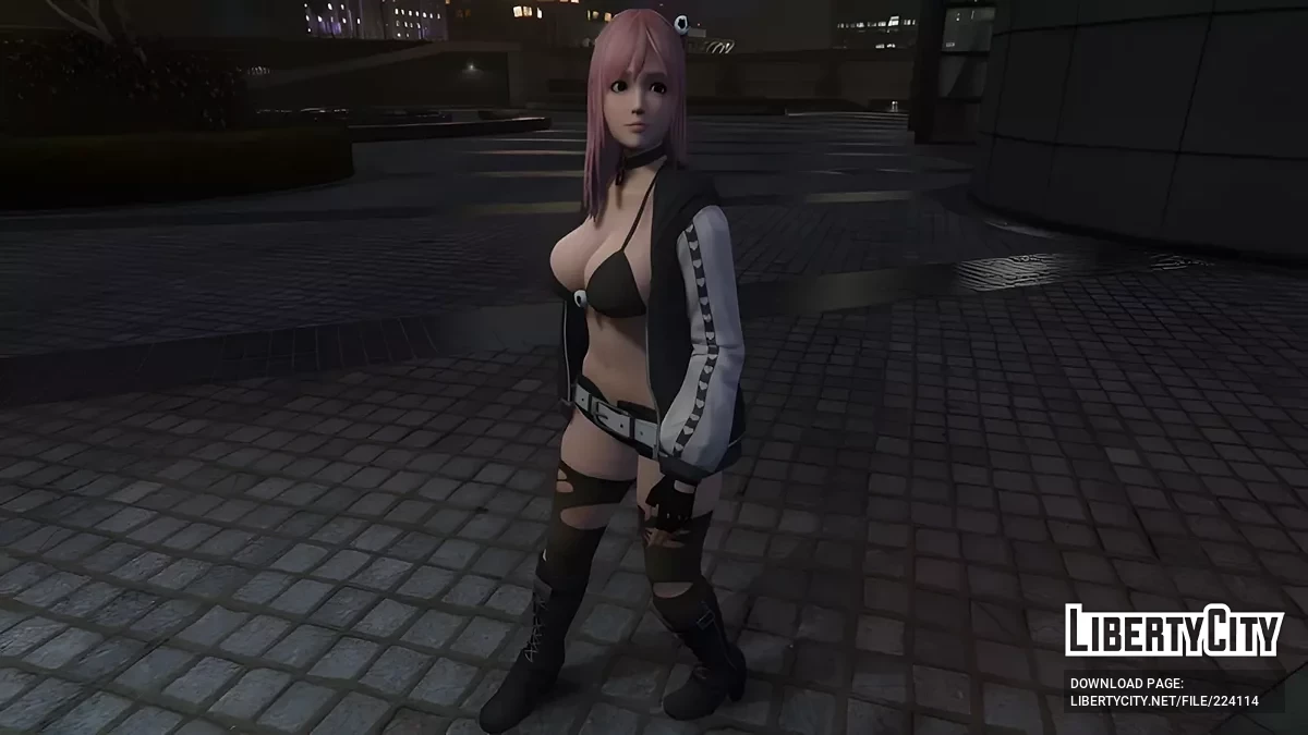 Honoka Novata de Dead or Alive 5: Última Ronda / GTA 5