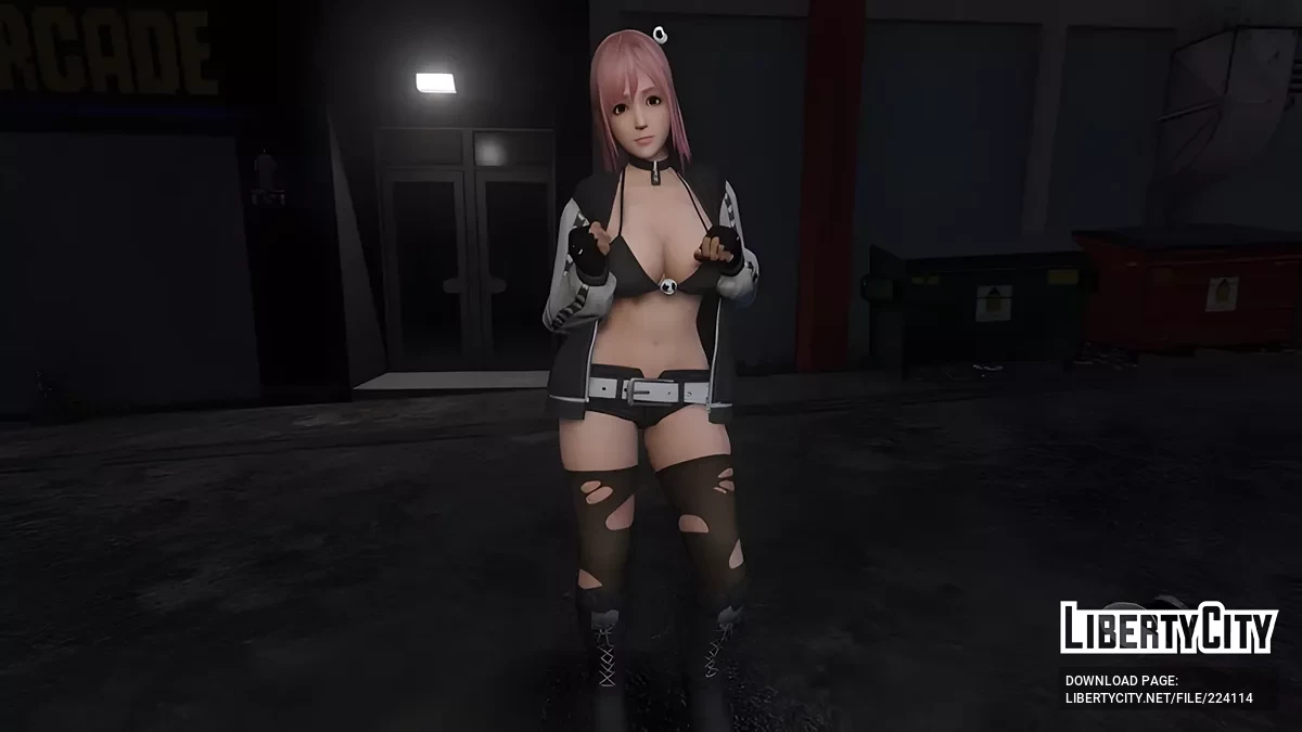 Honoka Novata de Dead or Alive 5: Última Ronda / GTA 5