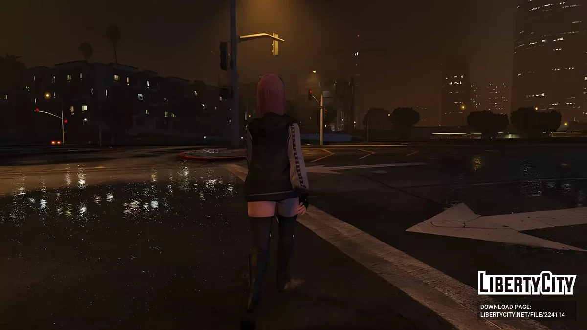 Honoka Novata de Dead or Alive 5: Última Ronda / GTA 5