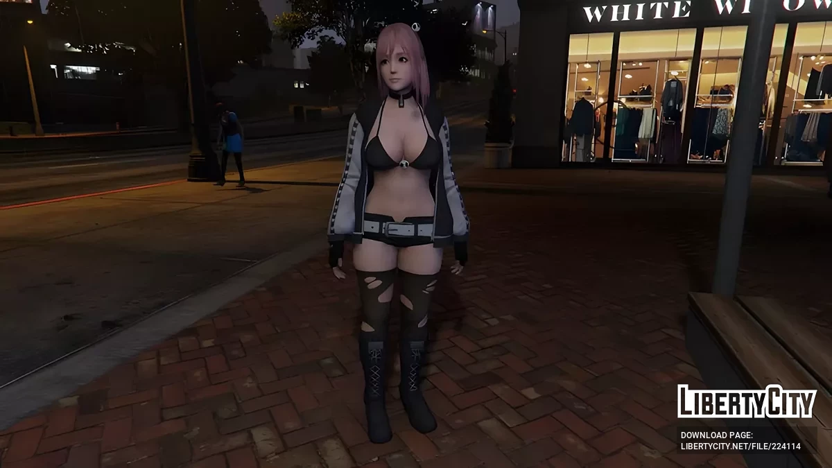 Honoka Novata de Dead or Alive 5: Última Ronda / GTA 5