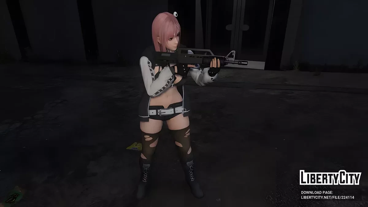 Honoka Novata de Dead or Alive 5: Última Ronda / GTA 5