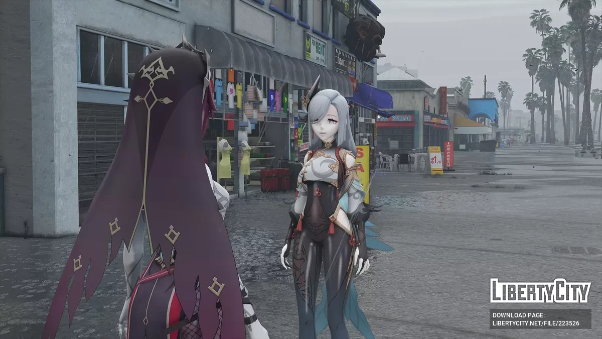 Shenhe de Genshin Impact [Add-on / Remplacer Ped] 1.3 / GTA 5