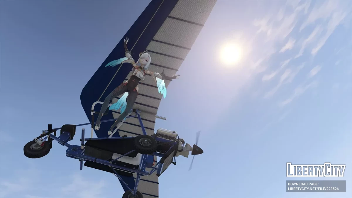 Shenhe de Genshin Impact [Add-on / Remplacer Ped] 1.3 / GTA 5