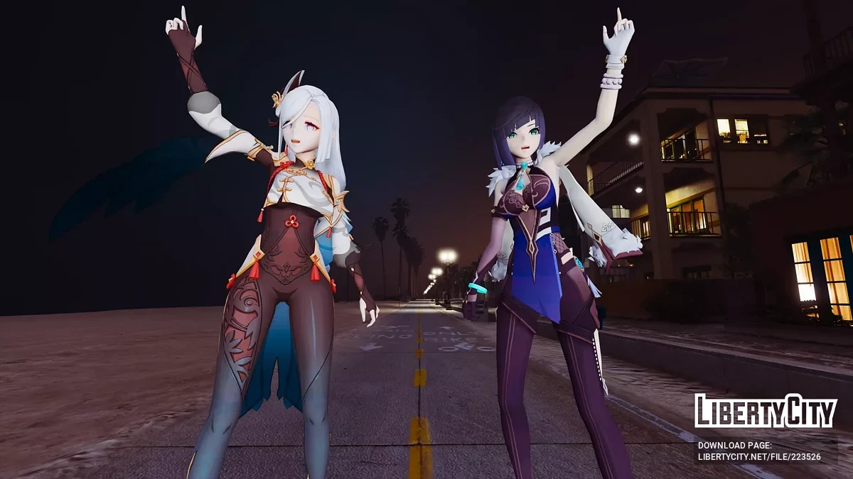 Shenhe de Genshin Impact [Add-on / Remplacer Ped] 1.3 / GTA 5