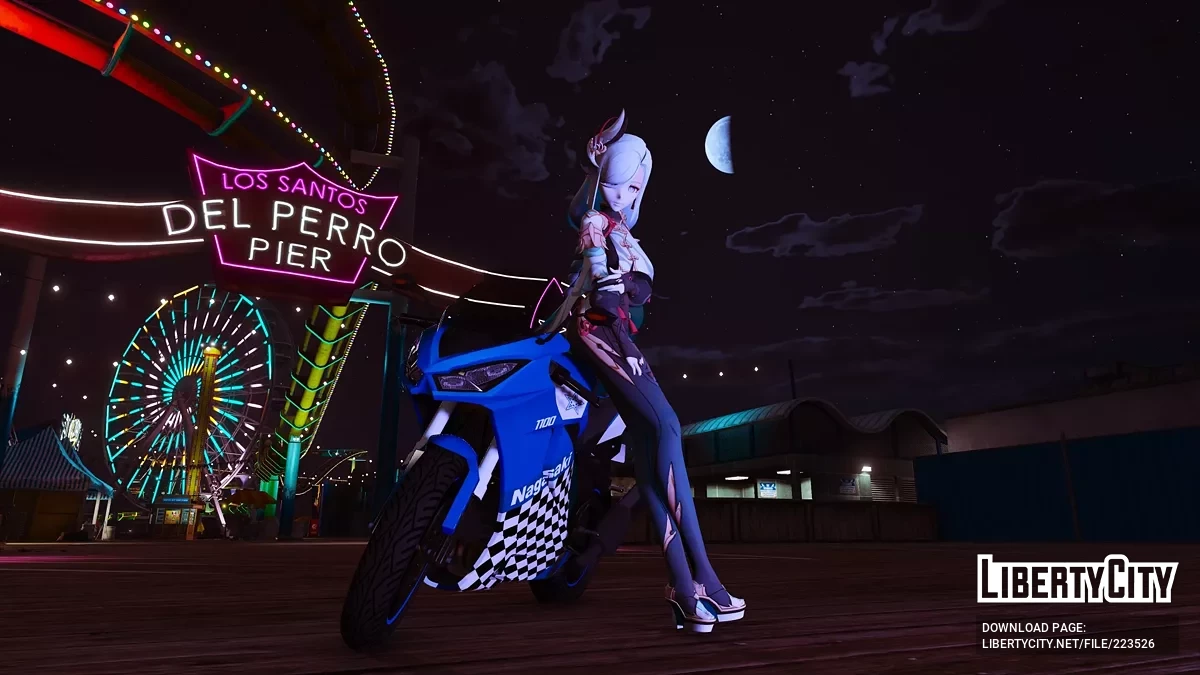 Shenhe de Genshin Impact [Add-on / Remplacer Ped] 1.3 / GTA 5