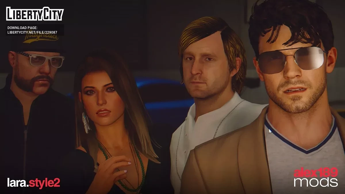 Повсякденний одяг Лари Крофт - Стиль II v2.0 / GTA 5