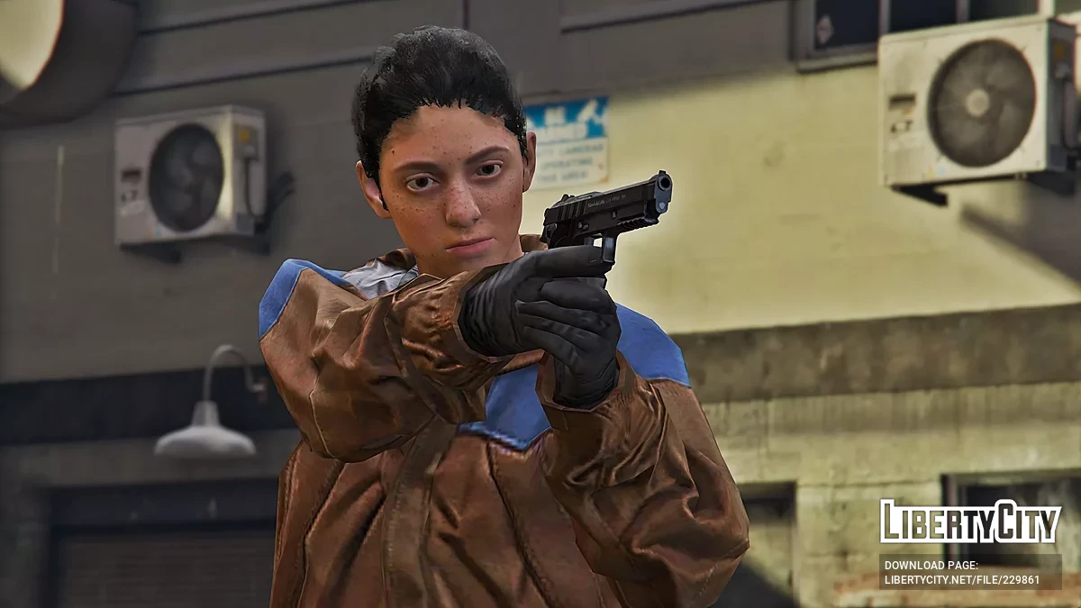 《最后生还者 第二部》中的迪娜 [附加角色] / GTA 5