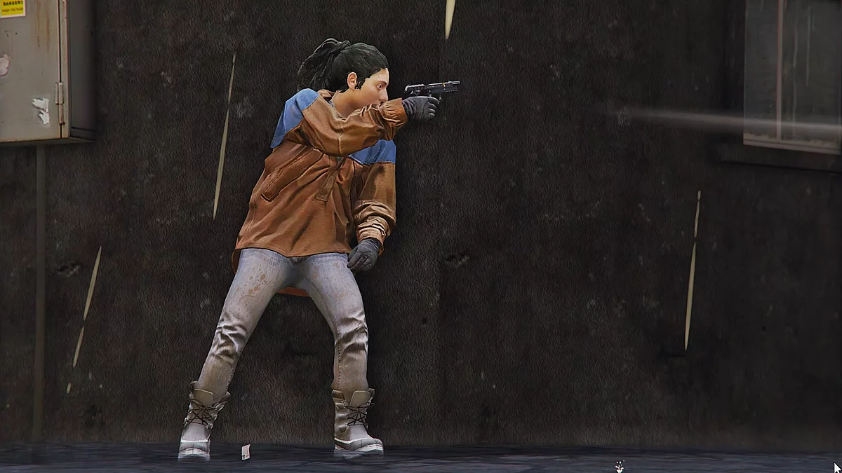 《最后生还者 第二部》中的迪娜 [附加角色] / GTA 5