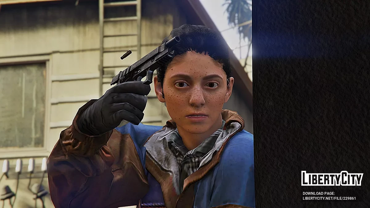 《最后生还者 第二部》中的迪娜 [附加角色] / GTA 5