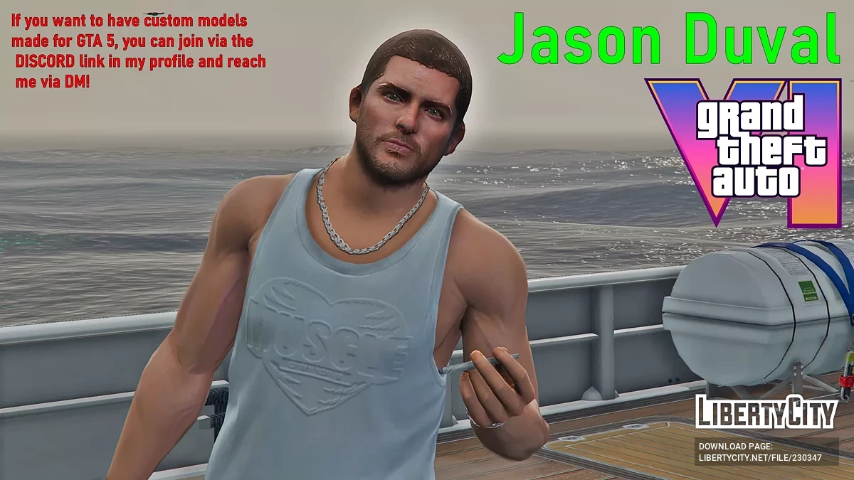 Jason Duval з GTA 6 (додатковий персонаж) / GTA 5