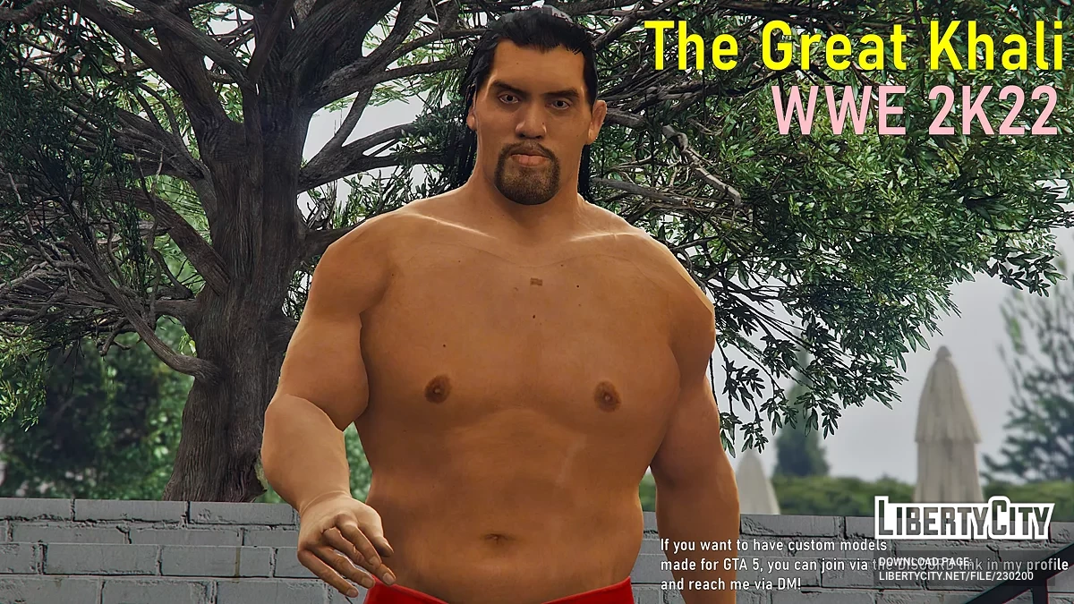 The Great Khali [Add-On Ped] / GTA 5