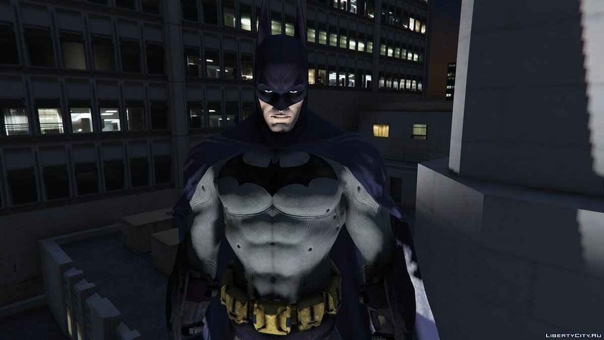 Download Batman from the game Batman: Arkham City for GTA 5
