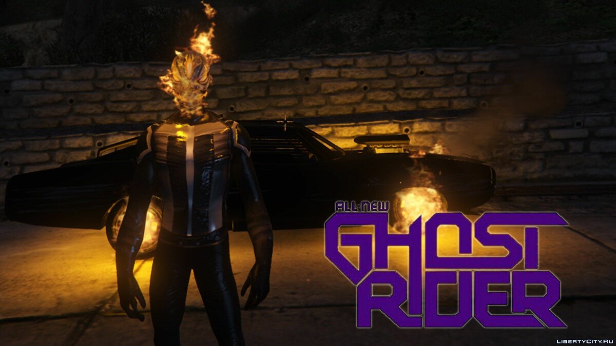 Download Ghost Rider (Robbie Reyes) [Agent of Shield season 4]  for GTA 5