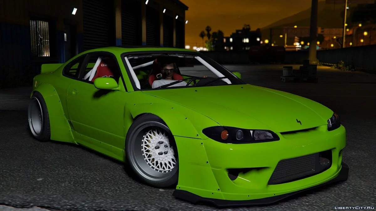 Nissan Silvia S15 Rocket Bunny 1.1 / GTA 5