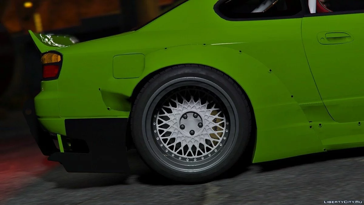 日产Silvia S15 Rocket Bunny [附加/替换] 1.2 / GTA 5