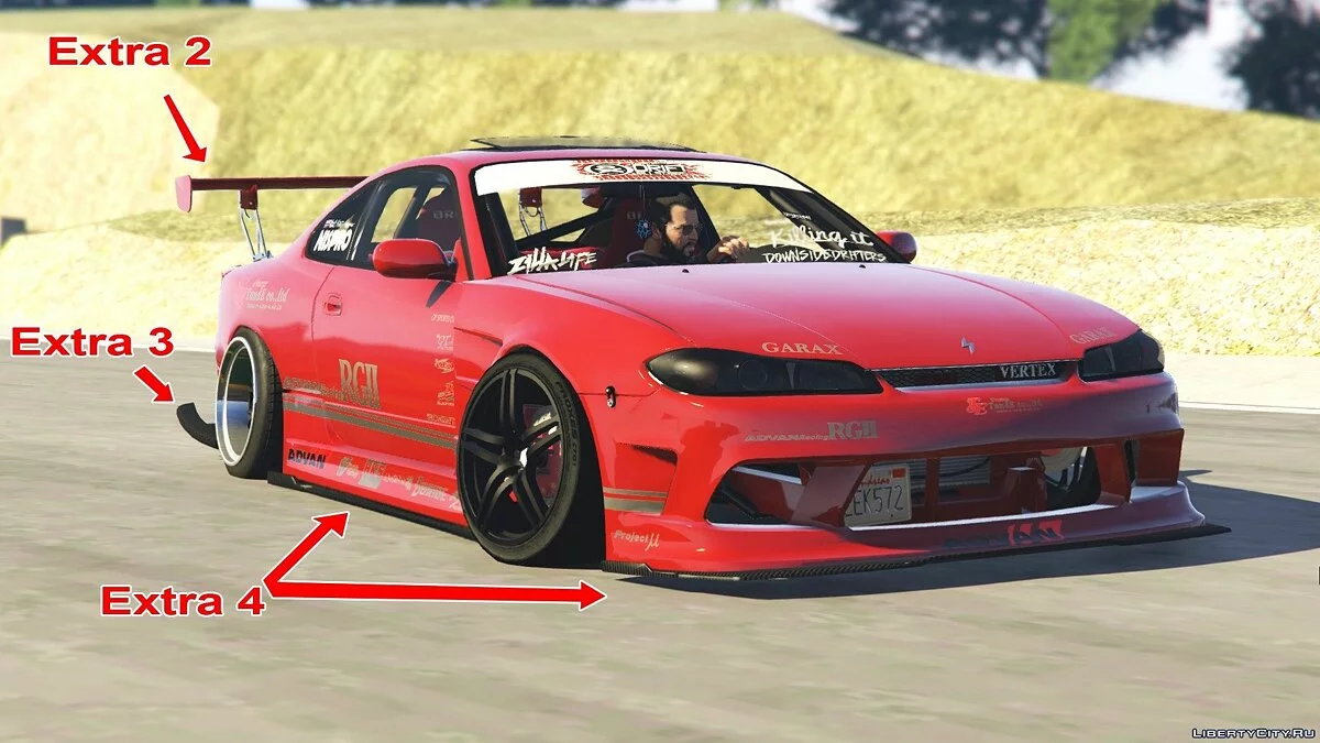 Nissan Silvia S15 Vertex [Remplacer] 1.1 / GTA 5
