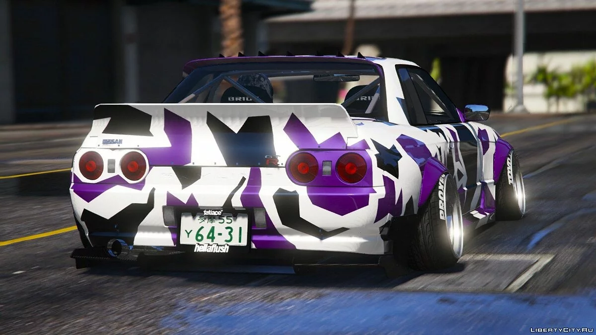Nissan Skyline GT-R R32 Rocket Bunny [Tuning | Plantilla] / GTA 5