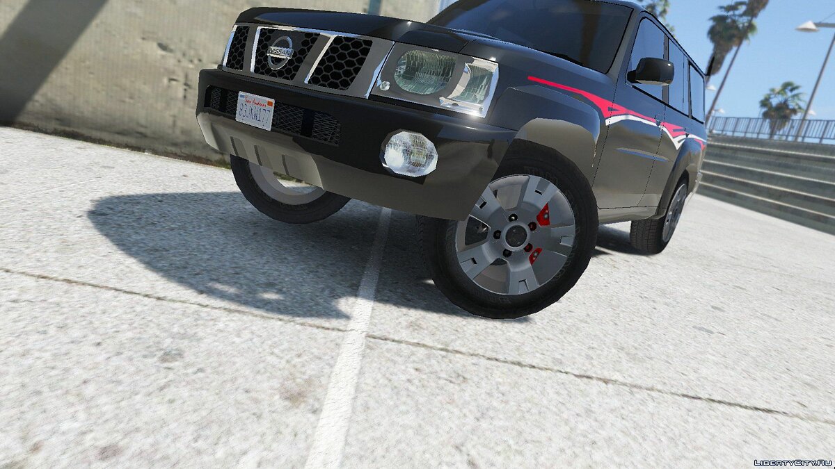 Nissan patrol для gta 5 фото 10