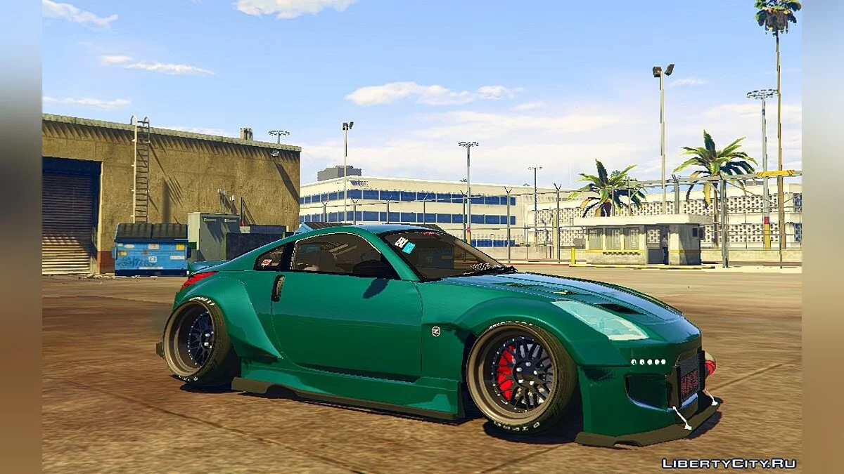 Nissan 350z Rocket Bunny Kit [Stanced] 0.1 / GTA 5