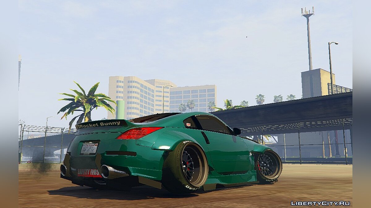 Download Nissan 350z Rocket Bunny Kit [Stanced] 0.1 for GTA 5