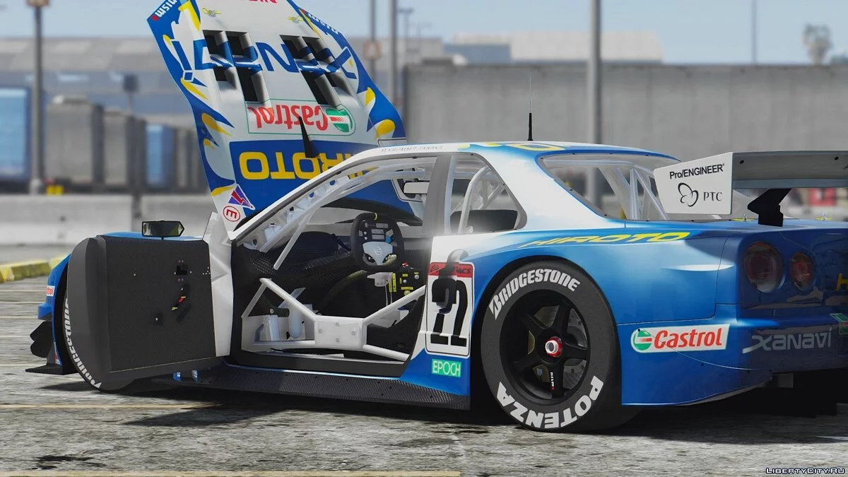 JGTC Nissan Skyline GT-R R34 [Add-On | Digital Dash] / GTA 5