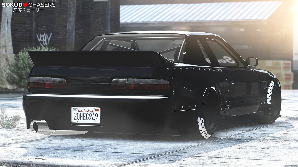 Nissan silvia s13 gta 5 фото 110