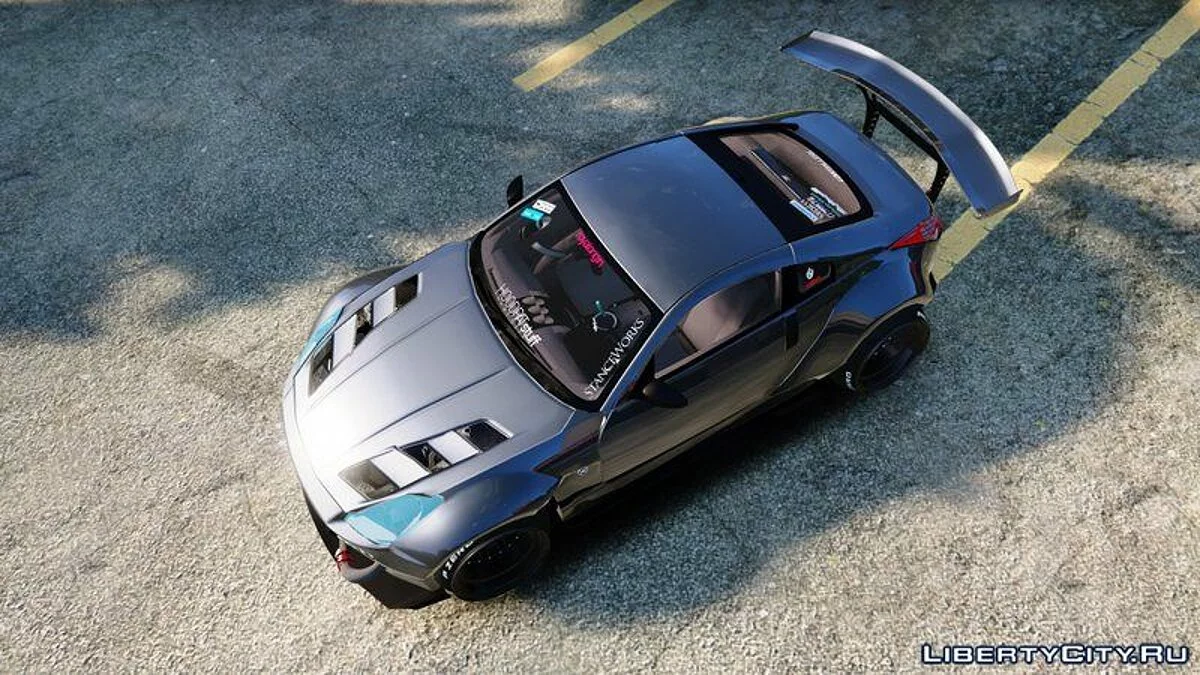 Nissan 350z Rocket Bunny Kit Stanced [Add-On] 1.0 / GTA 5