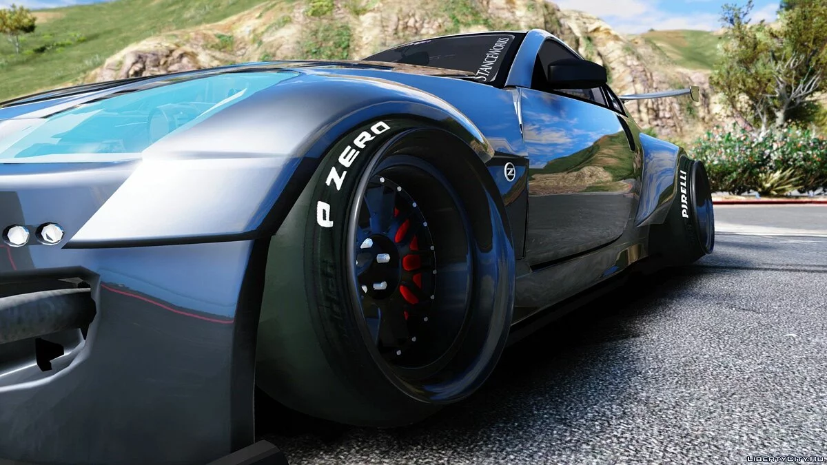 Nissan 350z Rocket Bunny Kit Stanced [Add-On] 1.1 / GTA 5